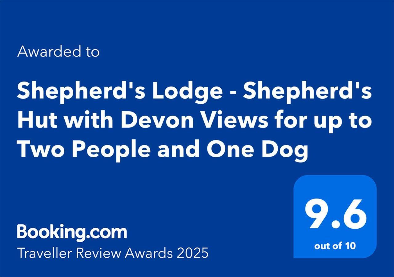 Shepherd'S Lodge - Shepherd'S Hut With Devon Views For Up To Two People And One Smaller Dog Wrangaton Exterior photo